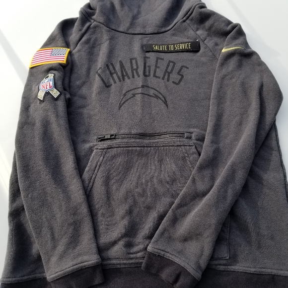 chargers salute to service sweatshirt